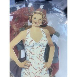 June Allyson Celebrity style Paper Doll Shackman 1994 Dress Up Toy NEW
